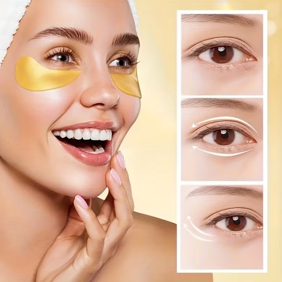 Other - 60pcs of Unisex Adult Golden Eye Moisturizing Patches NEW in box